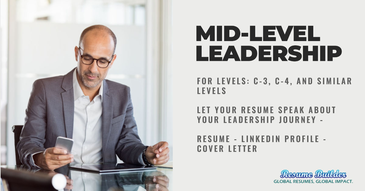 Mid-leadership resume writing